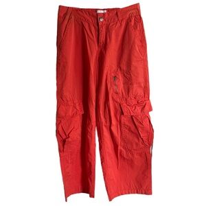 BDG Orange Cargo‎ Pants Relaxed Fit